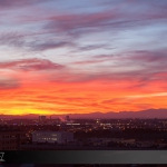 Atardecer en Zaragoza