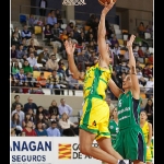 Partido Mann Filter - Hondarribia. Liga Femenina.  Para En Cancha