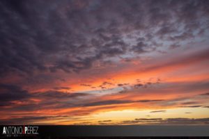 Atardecer en Zaragoza